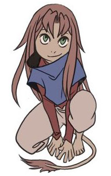 Sette Frummagem, the Beautius and Fierce young protagonist of Unsounded looking cute